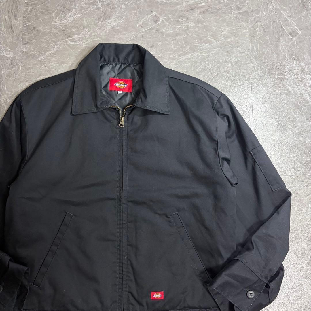 dickies ディッキーズ　ワークジャケット　短丈　ブラック　キルティング