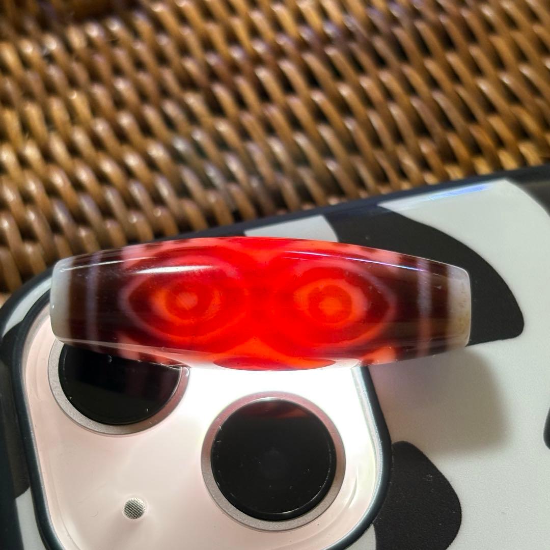 希少✩.*˚白ベース 龍眼天珠(*´˘`*)