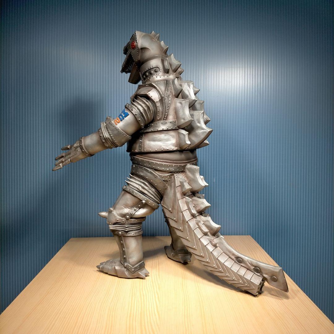 ビリケン商会　メカゴジラ２ 彩色済み可動式ソフビフィギュア 約30cm