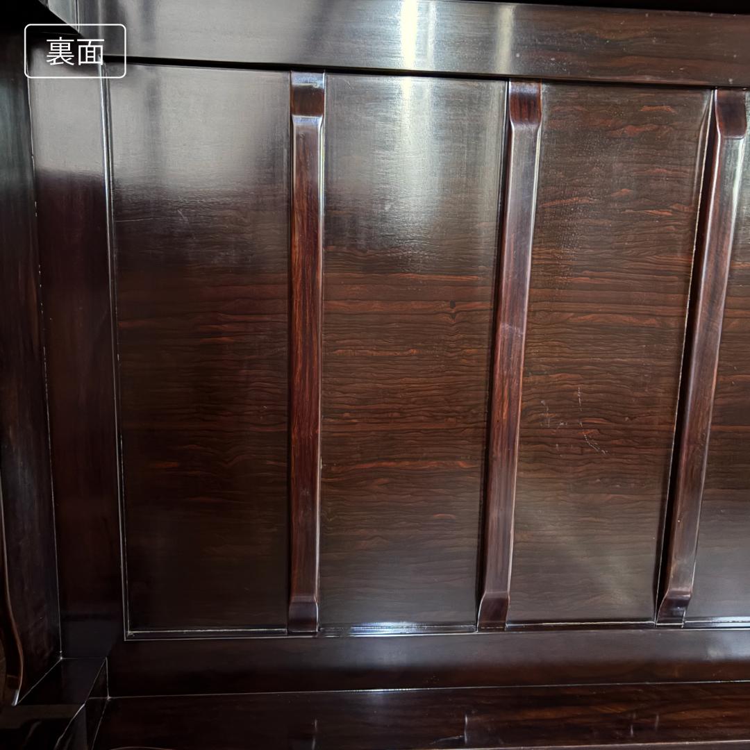 高級 黒檀　六尺座卓