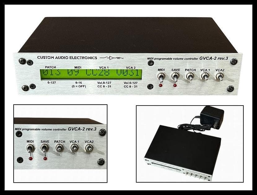 通電確認済 現状渡 カスタムオーディオエレクトロニクス GVCA-2 rev.3