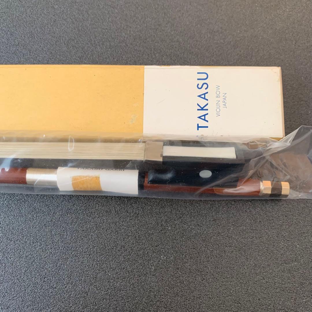 タカス　ヴァイオリン弓　4/4大人用　新品未使用品