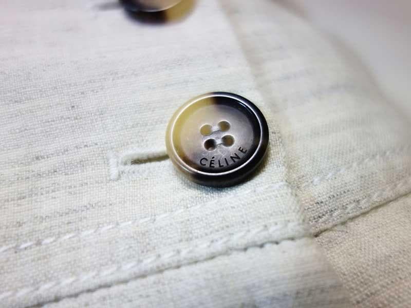 セリーヌ CELINE リネン サルエル カーゴパンツ 34 フィービーファイロ