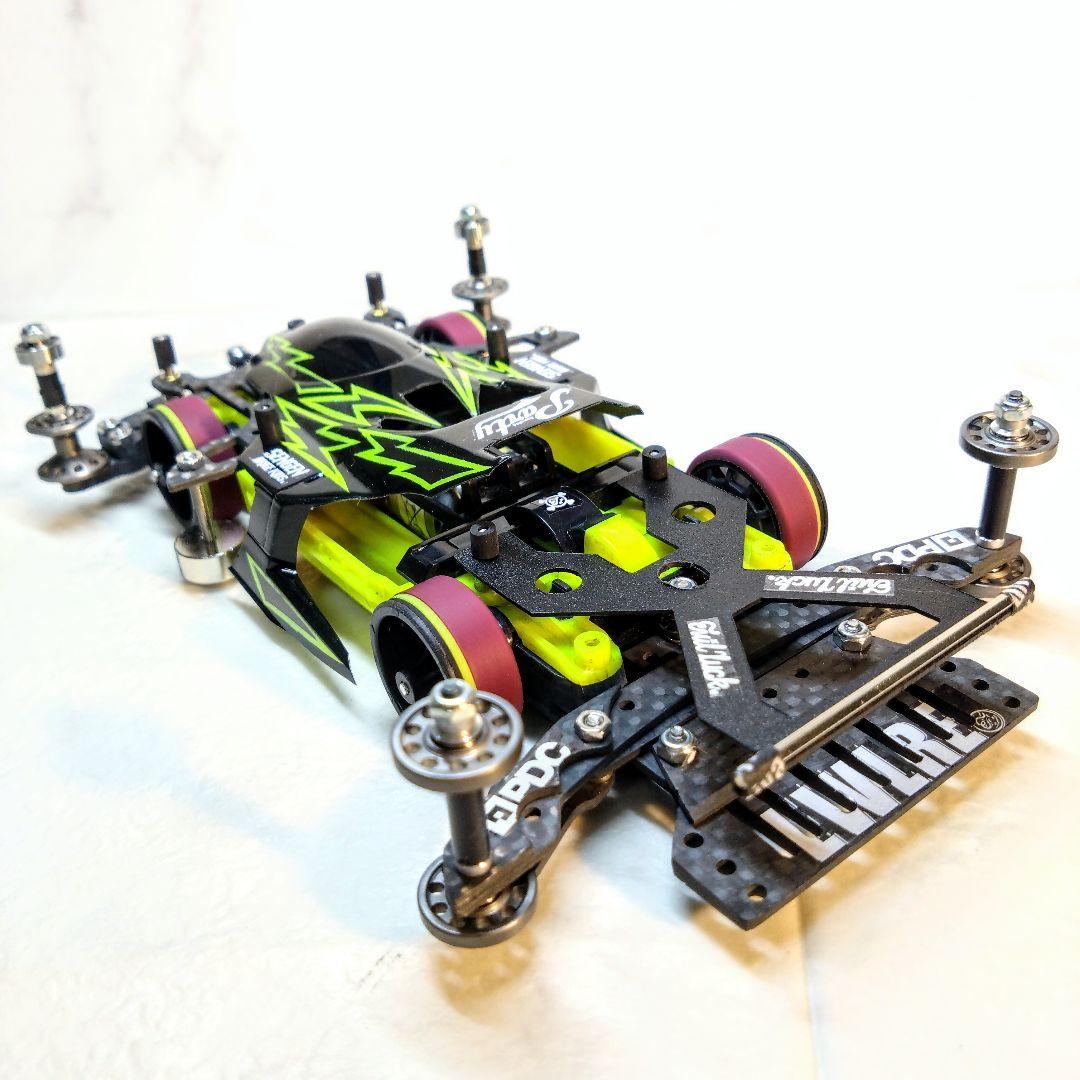 ミニ四駆　完成品　サンダーショット　MSフレキ　サンダーショットjr