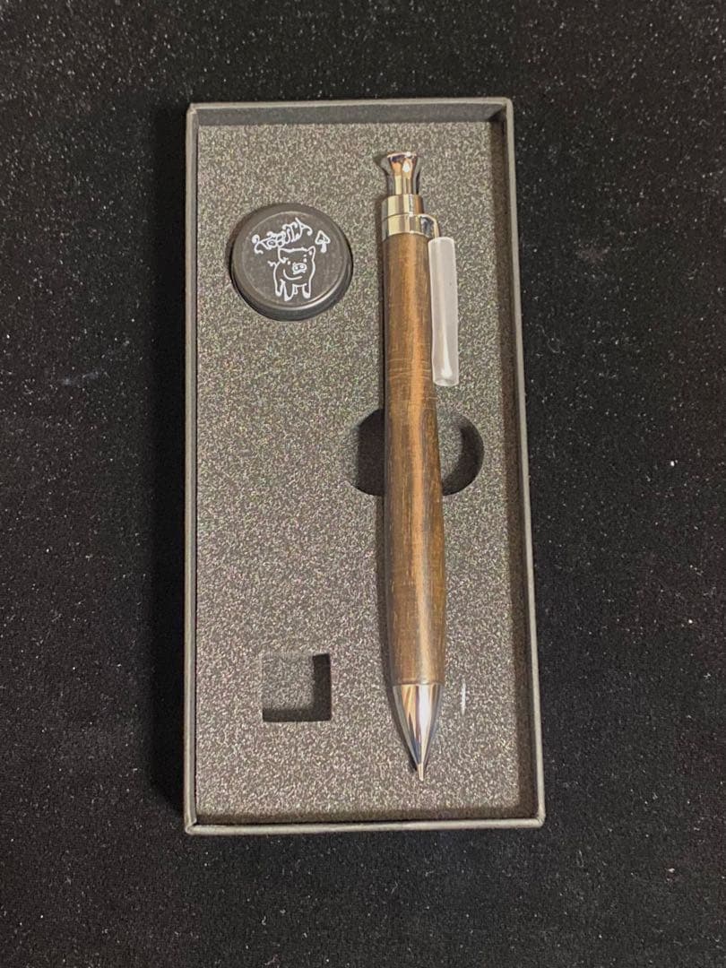 こぶた工房 シャープペンシル黒柿0.5mm