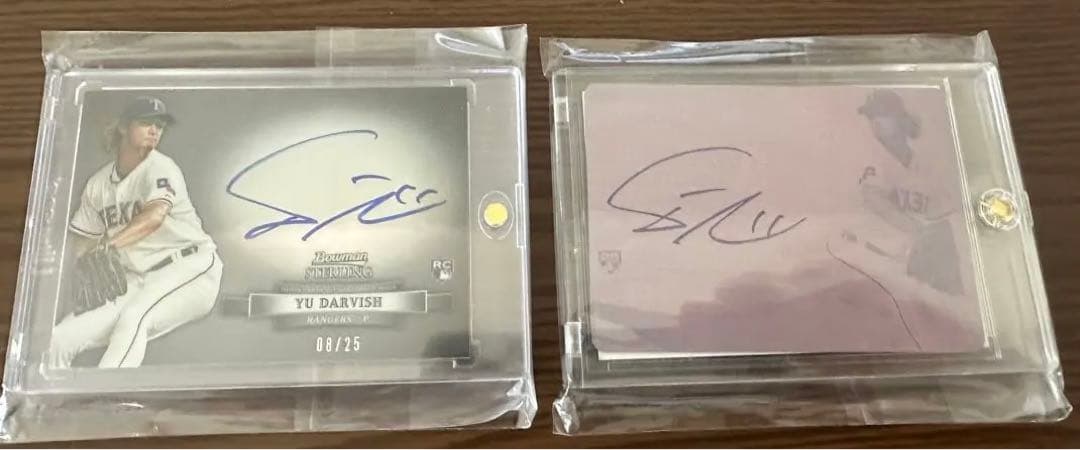 Bowman Sterling RC ダルビッシュ カード & プレートset