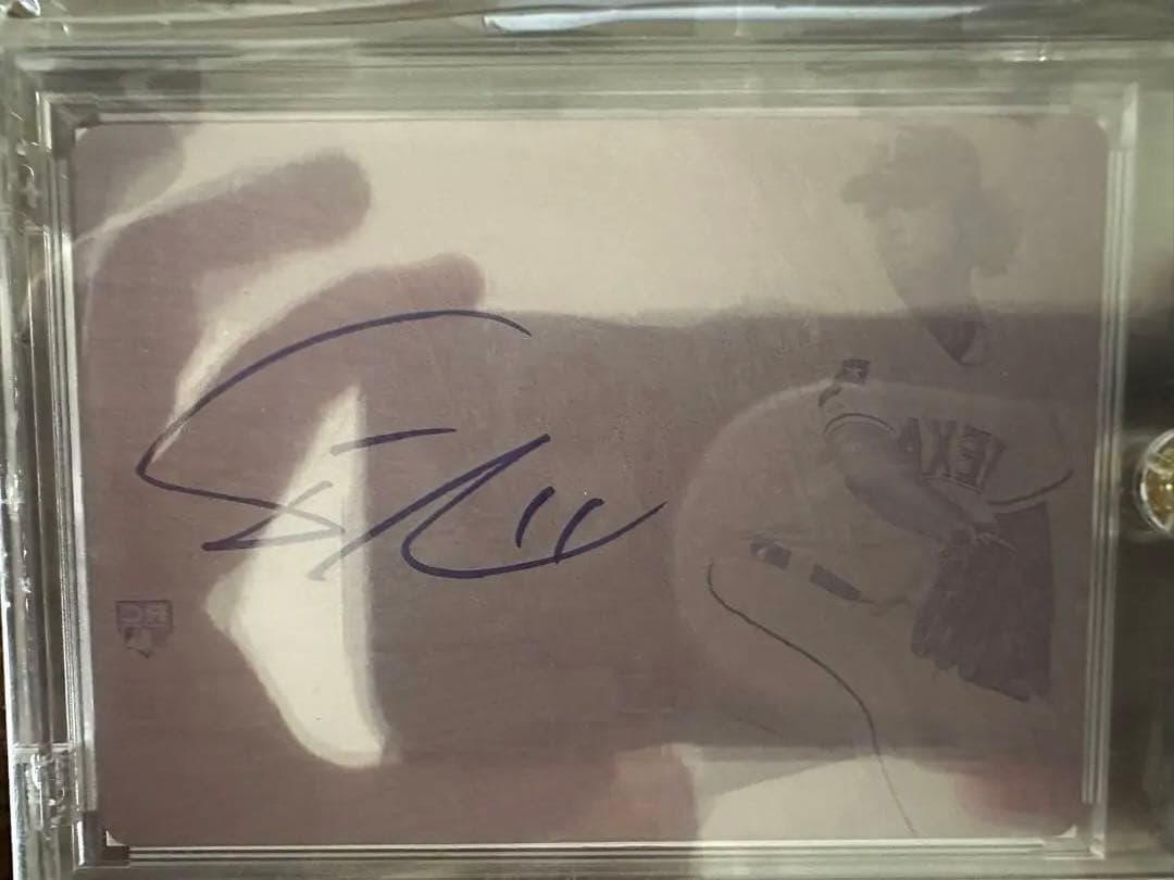 Bowman Sterling RC ダルビッシュ カード & プレートset