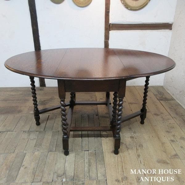 イギリス アンティーク 家具 ゲートレッグテーブル ダイニング 英国 6010e