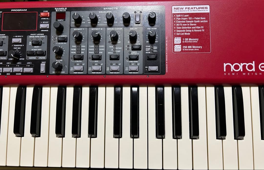 Nord Electro 5D 61鍵 シンセサイザー