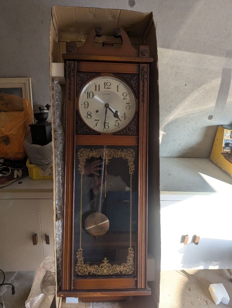 秀ちゃん　SEIKO 掛時計　振り子時計