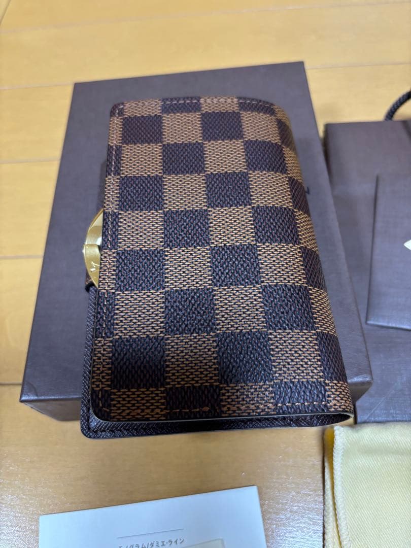 美品　LOUIS VUITTON ダミエ ポルトフォイユ　 ヴィエノワ　財布