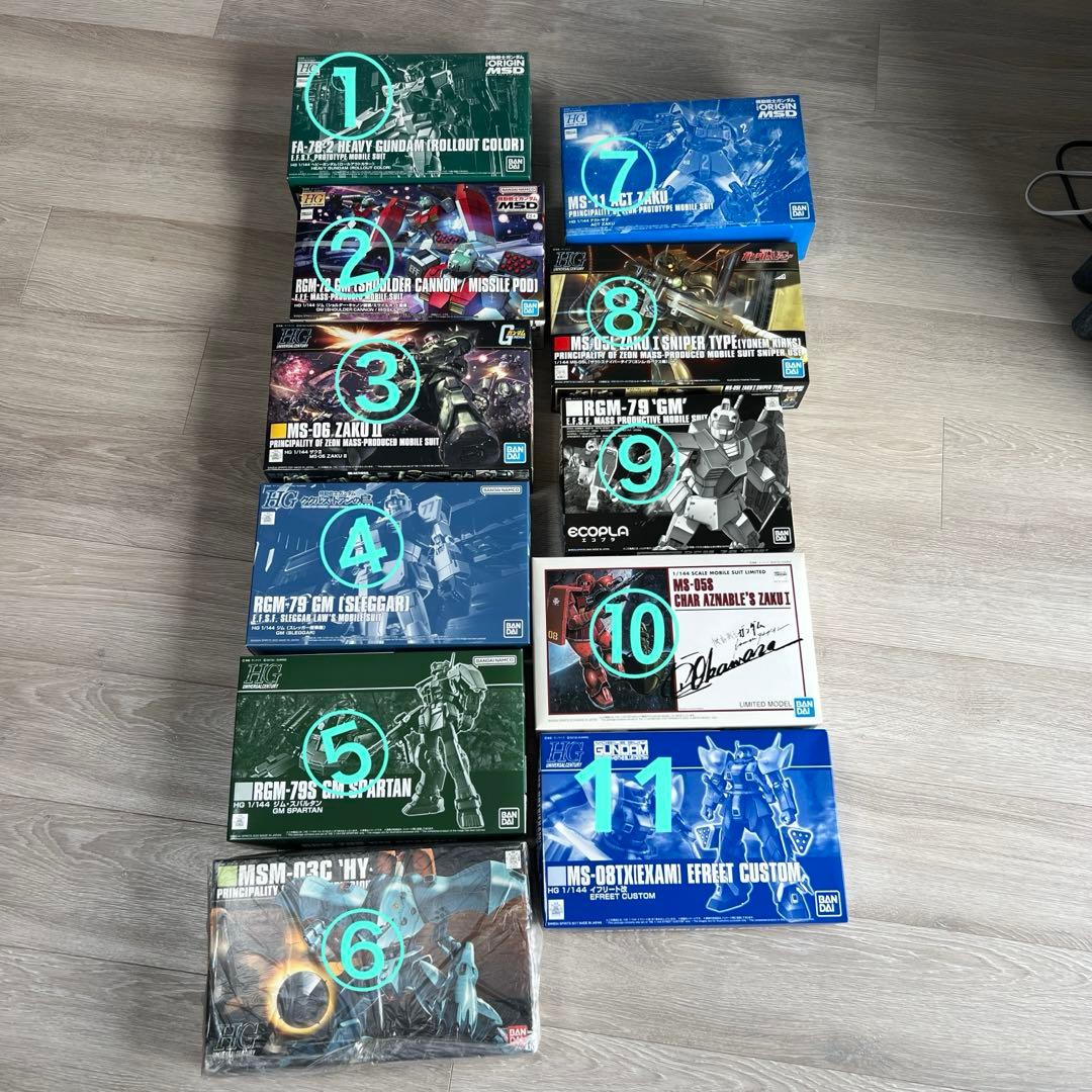 HGガンプラ　ガンダム　プラモデル　ブレパン