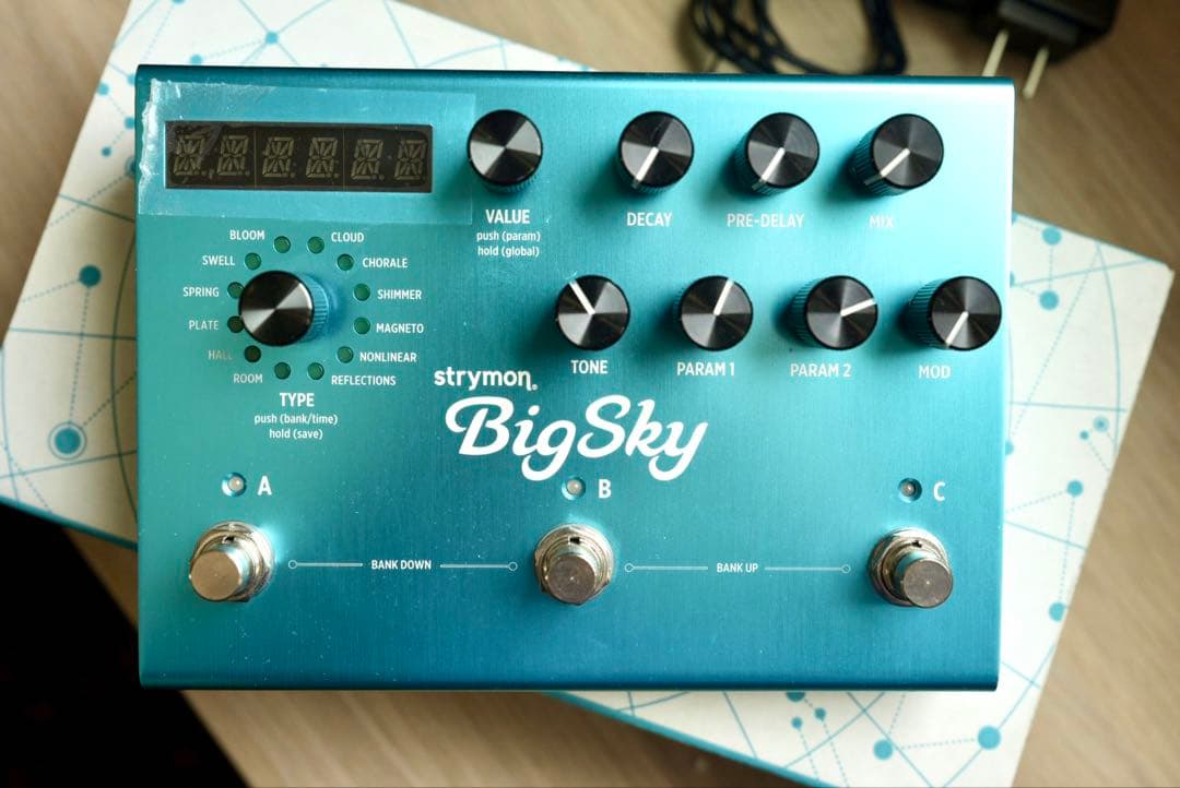 strymon BigSky ギターエフェクター リバーブ