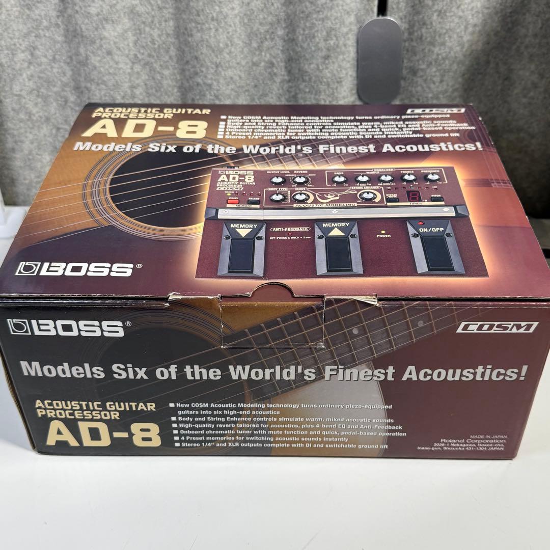 【‎ジャンク品】BOSS AD-8 アコースティックギター エフェクター