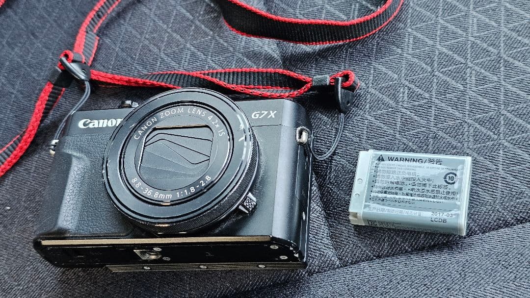 Canon PowerShot G7X Mark II｜動作良好｜付属欠品あり