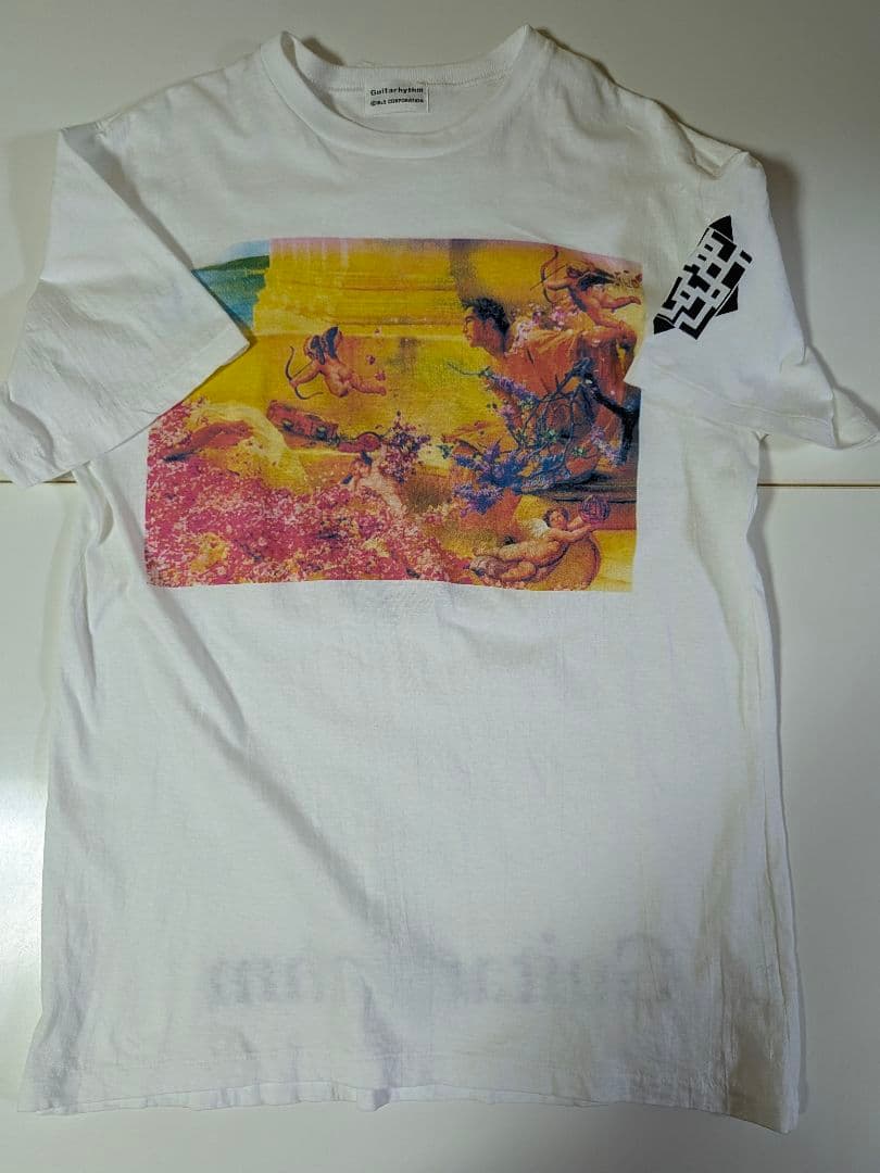 90s　布袋寅泰　Ｔシャツ 半袖Ｔシャツ　GUITARHYTHMⅡ　ホワイト