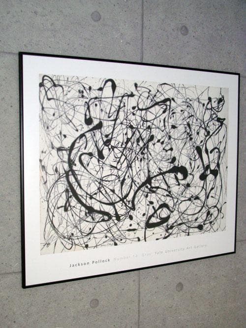 額装済/Number 14 Gray（ジャクソン ポロック）pollock