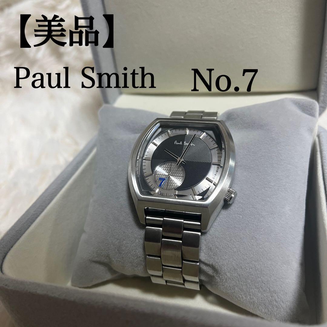 美品 Paul Smith ポールスミス 腕時計 ナンバーセブン スモセコ 時計