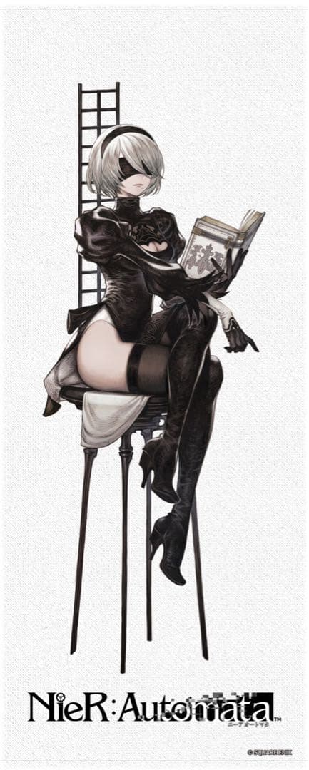 NieR:Automata フェイスタオル 2B 書店コラボ　受注生産品　新品