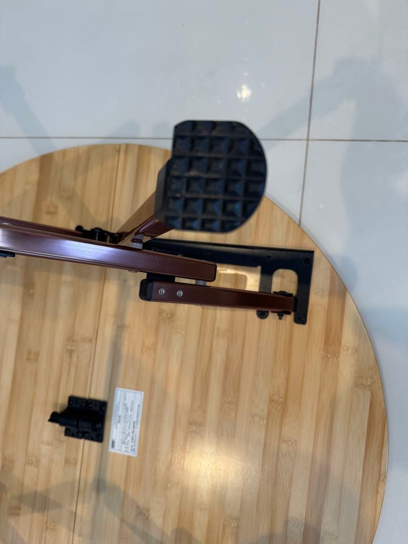 【使用少・廃盤】コールマン　コンフォートマスター　バンブーオーバルテーブル85