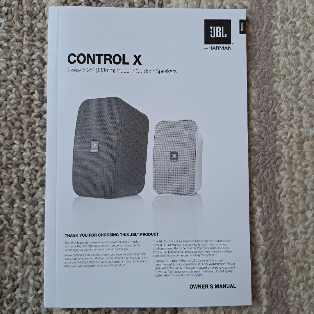 JBL CONTROL X スピーカー