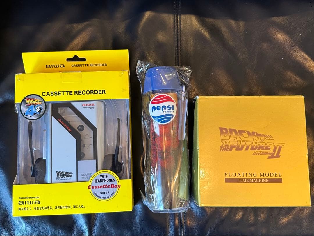 ドンキ　バックトゥザフューチャー　カセットレコーダー＆その他の3点セット