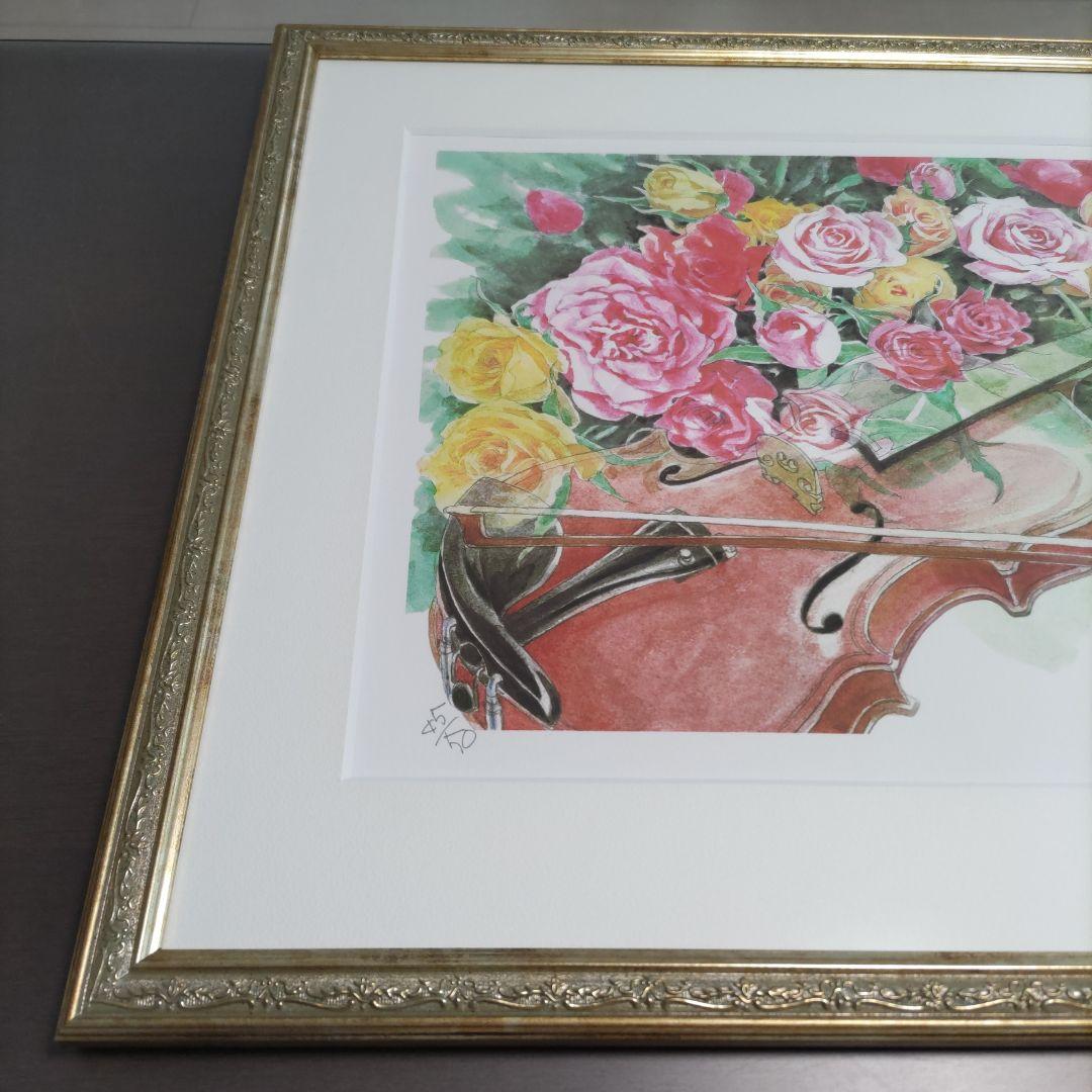 安藤 洋重 【新品】額装 ジクレー ☆ 直筆サイン・エディション有り☆ 限定版画