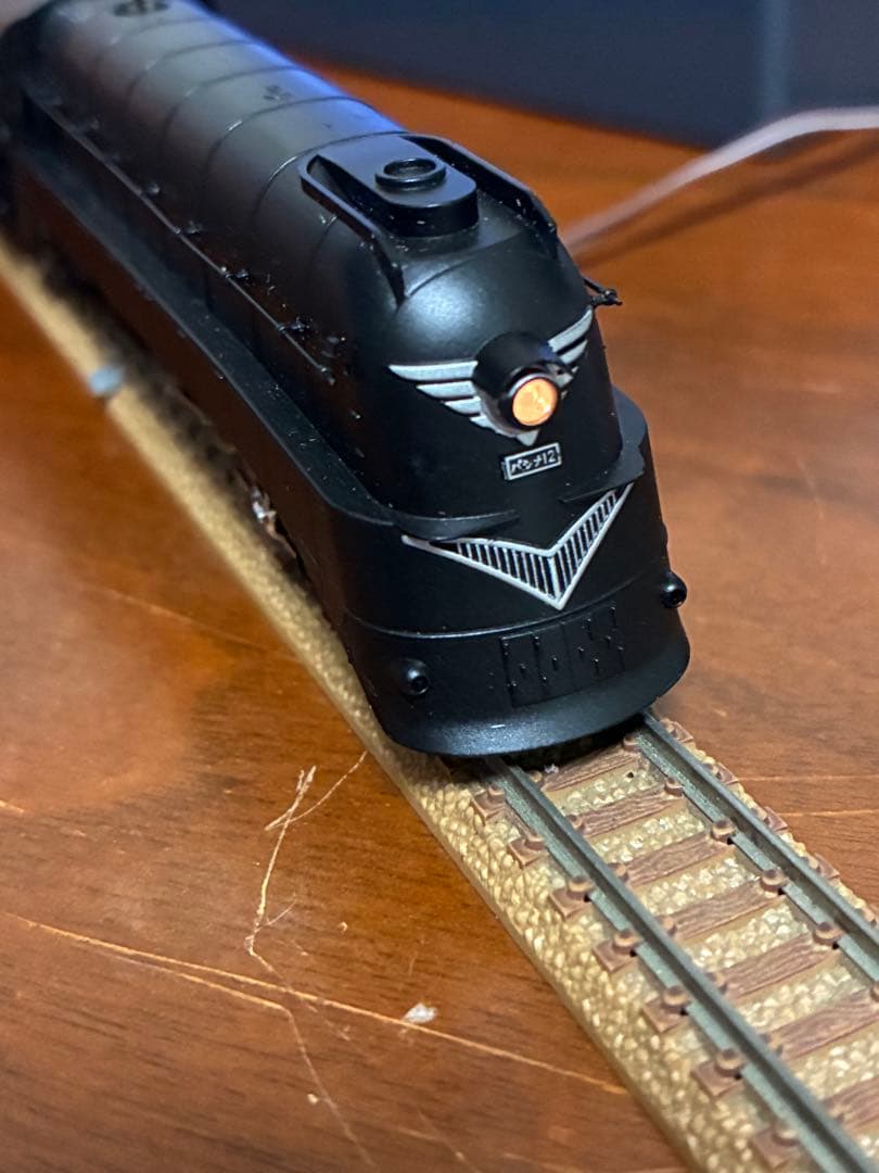 満鉄パシナ12 あじあ号　燈火管制改造　マイクロエース　ライト点灯動力動作確認済