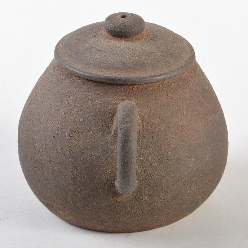 メル78372　中国　黒泥　小さな急須　茶壷　煎茶道具　U　R5836