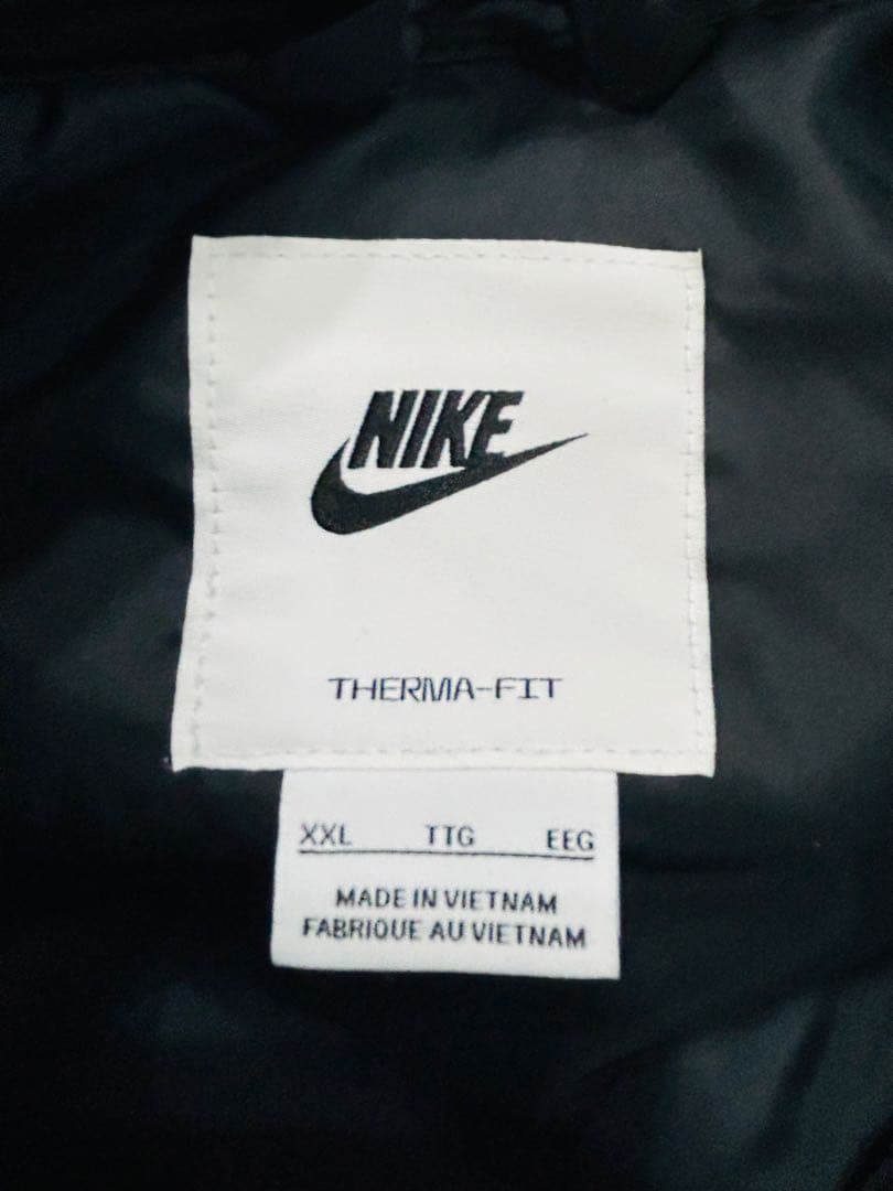 2XL☆新品タグ付☆ ナイキ ベストジャケット ＴＦ ＷＲ ＳＦ ブラック