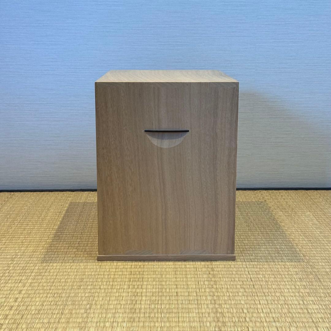 指物師 萩井一丘 作 桐器局 共箱 美品 未使用 茶道具