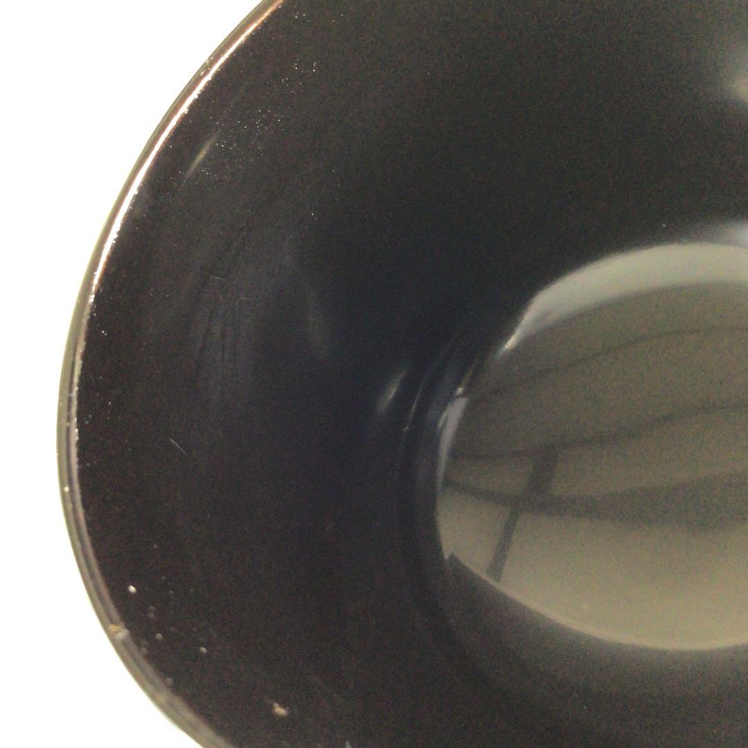 Ｒ２３９　棗　『山中塗』『工房　冴』『溜塗』『群鶴蒔絵』『中棗』　共箱　茶道具