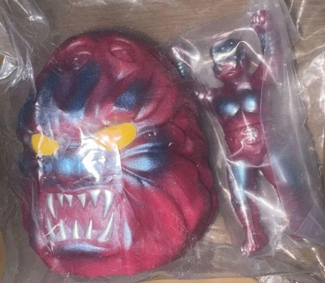 ソフビ　十面鬼ゴルゴス　仮面ライダーアマゾン　超人怪人工房レインボー造型企画