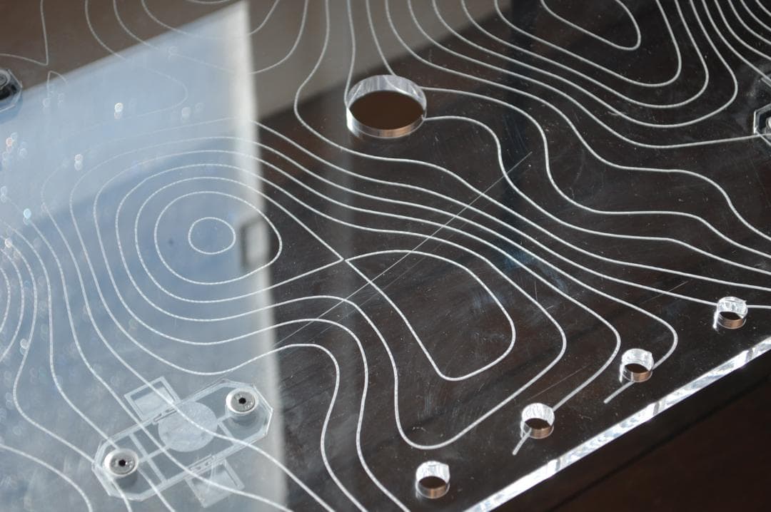 22000円→アウトレットSALE！アクリルキャンプテーブル80ｘ40ｃｍ