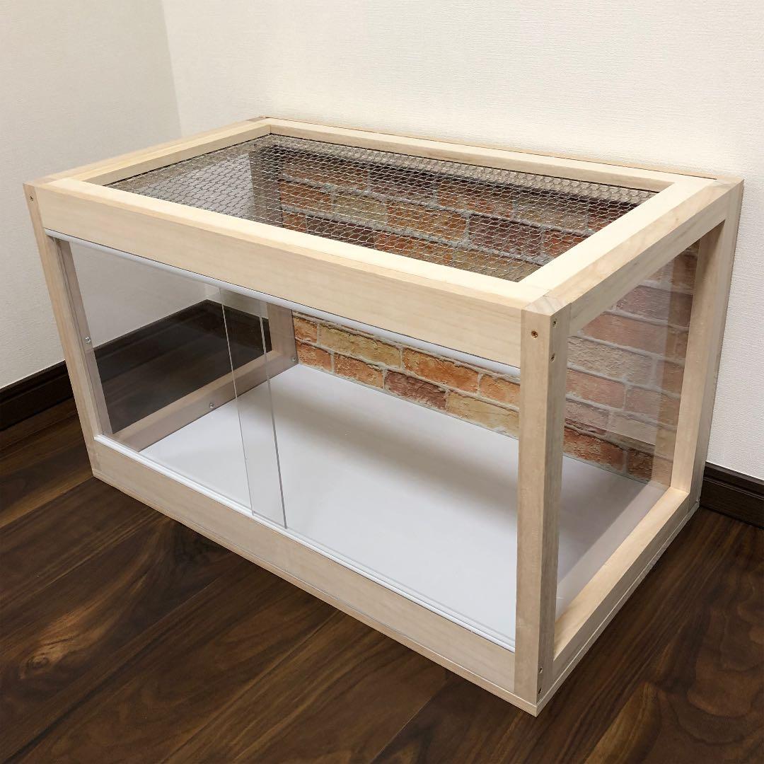 新品　木製ケージ　ハリネズミ　ハムスター　小動物　カスタムベースにどうぞ！