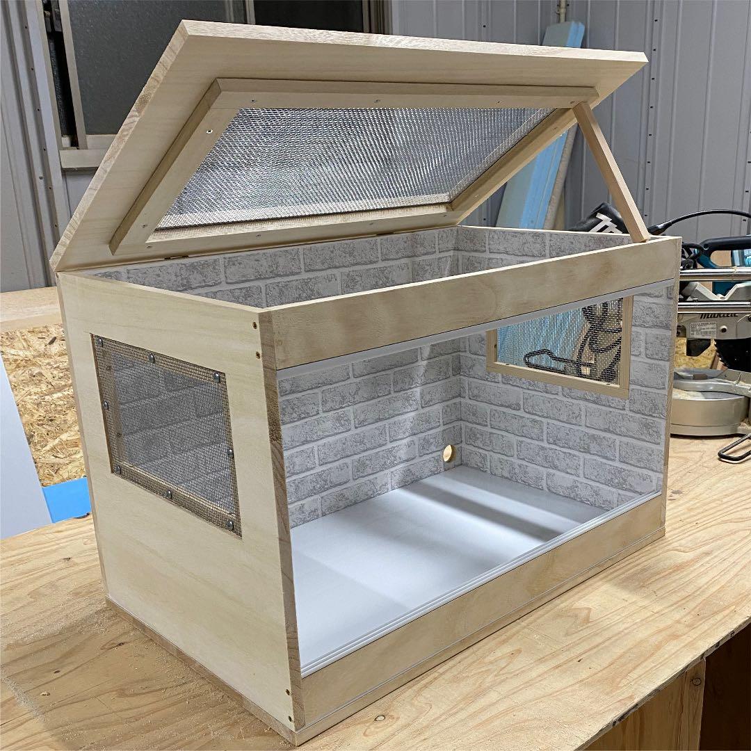 新品　木製ケージ　ハリネズミ　ハムスター　小動物　カスタムベースにどうぞ！