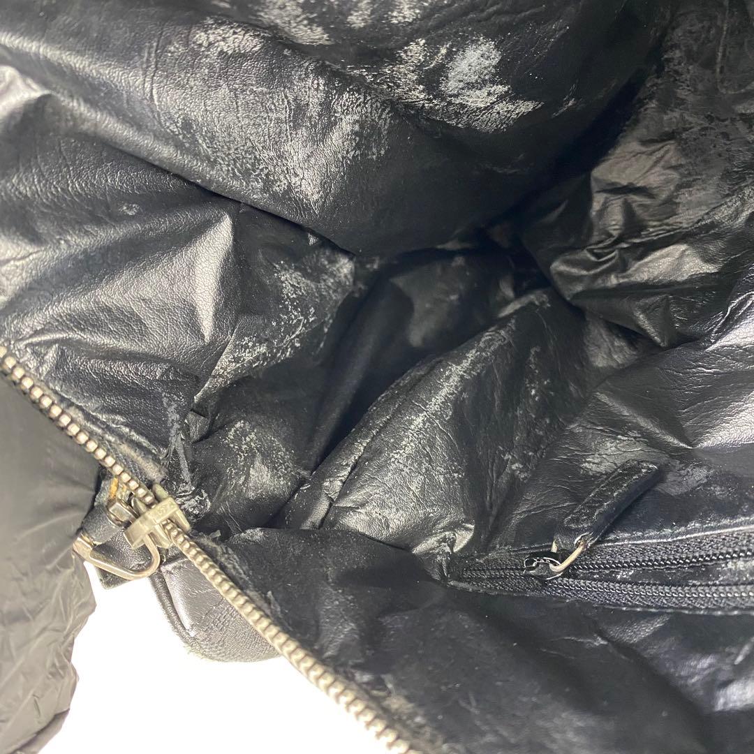 GUCCI グッチ GG柄 キャンバス ミニボストン ハンドバッグ ブラック