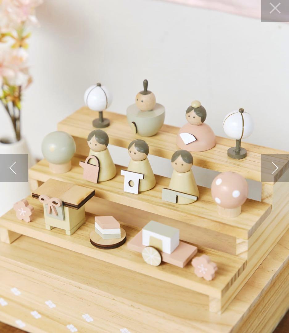 salut(サリュ) 収納できる雛人形セット/ひなまつり