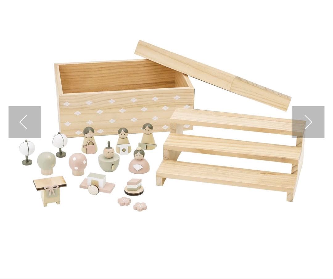 salut(サリュ) 収納できる雛人形セット/ひなまつり