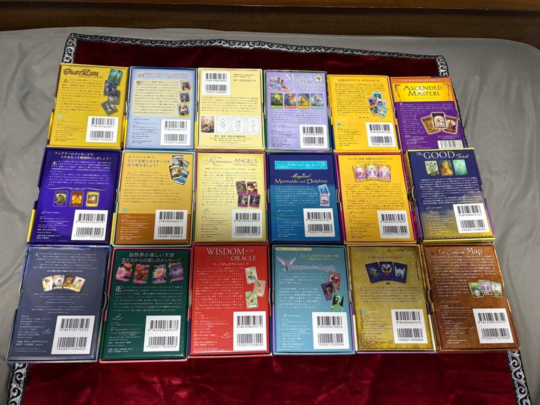 ロマンスエンジェルオラクルカード　全部で18点