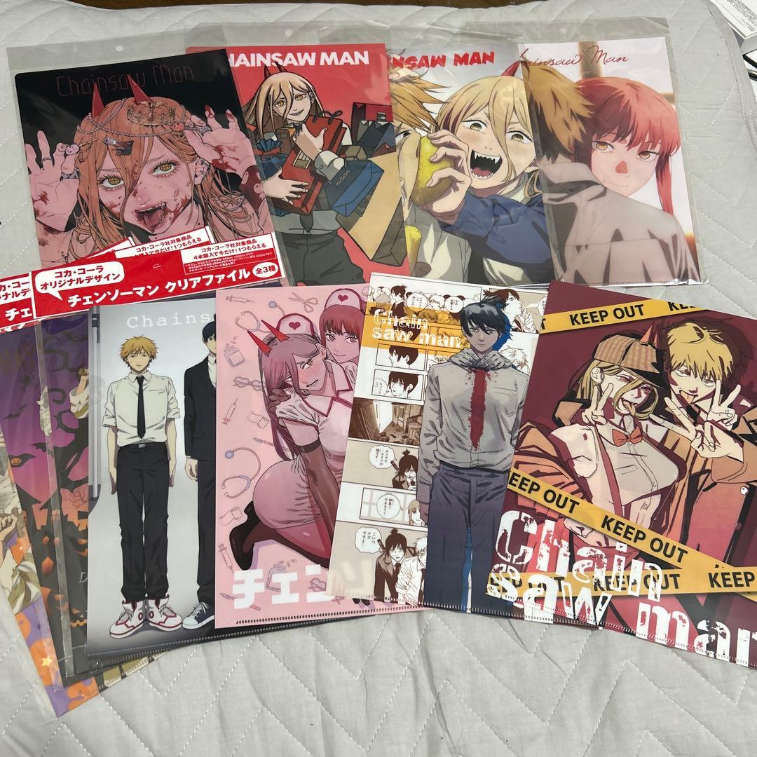 チェンソーマン クリアファイル 11枚セット パワー デンジ 早川アキ マキマ