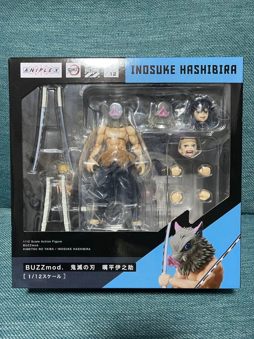 BUZZmod.　バズモッド　 鬼滅の刃 1/12 スケール 嘴平伊之助