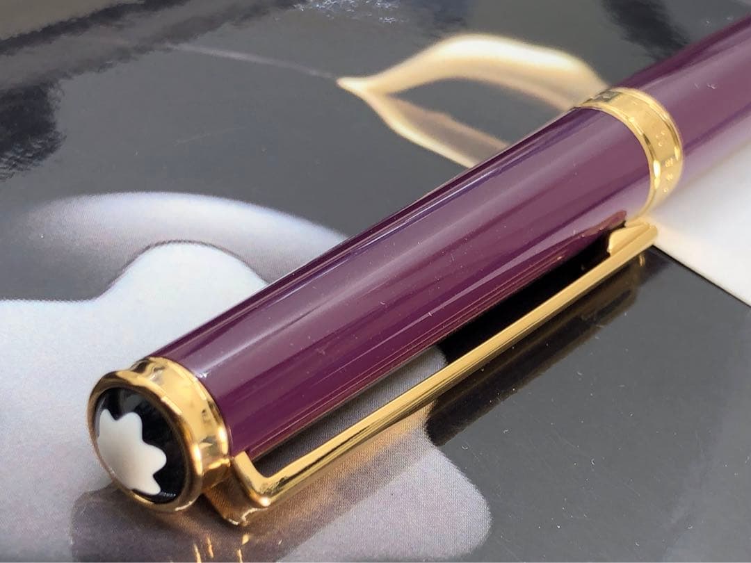 ⭐️幸運金運パワーのレアなパープル⭐️ノブレスオブリュージュNo15280モンブラン