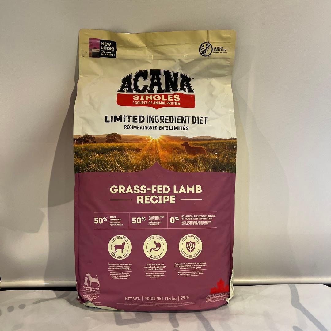 ACANA アカナ　アカナ シングル グラスフェッドラム 健康フード　11.4