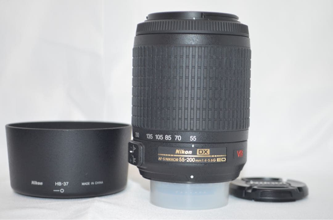 新品級　手振れ補正❤️Nikon AF-S 55-200mm VR❤️人気望遠レンズ