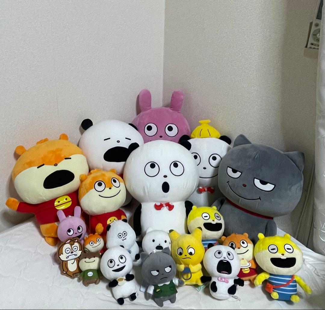 【激レア★★★】にしむらゆうじ ぬいぐるみ ビッグサイズ含む まとめ売り