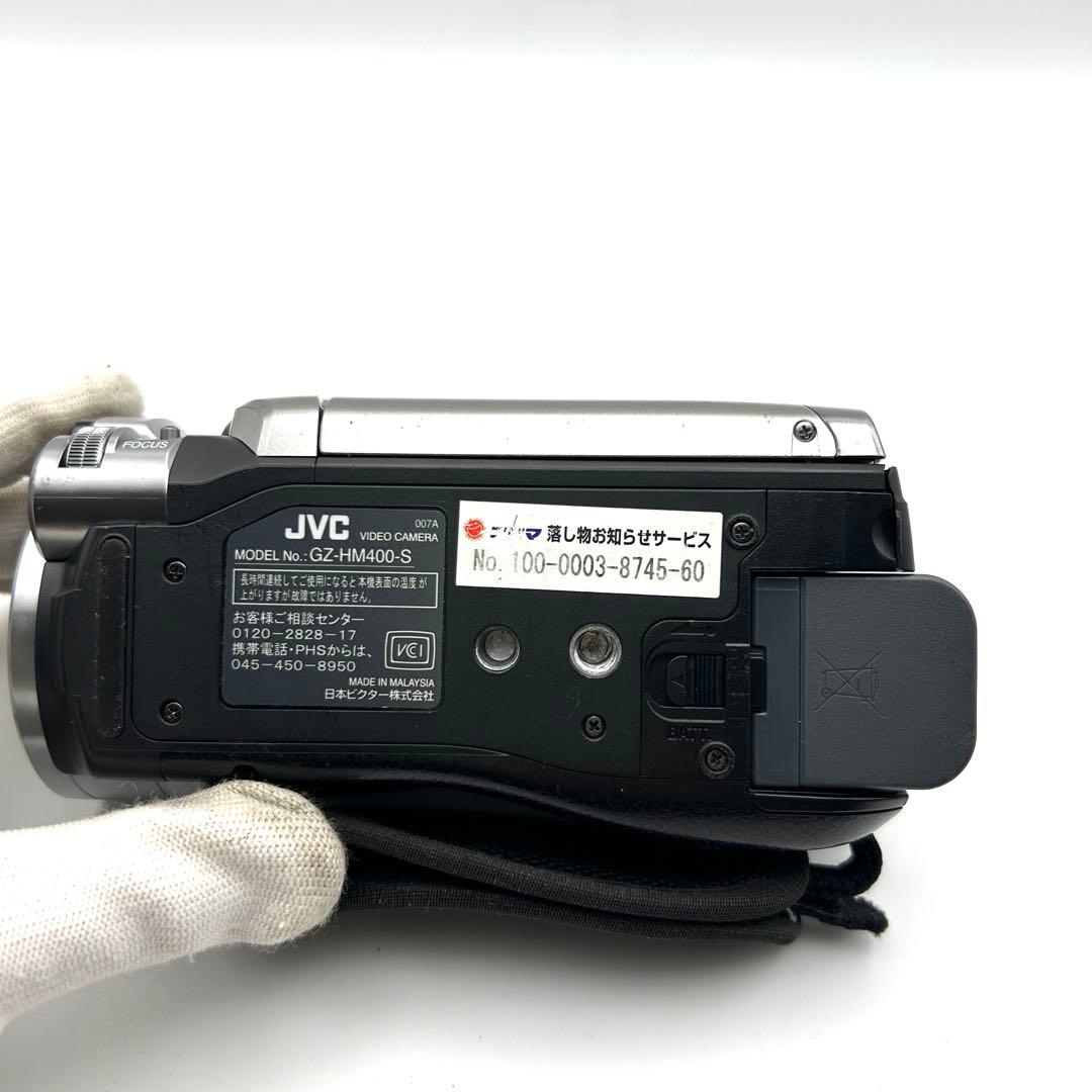 JVC Victor Everio GZ-HM400 備品あり 広角レンズ付き