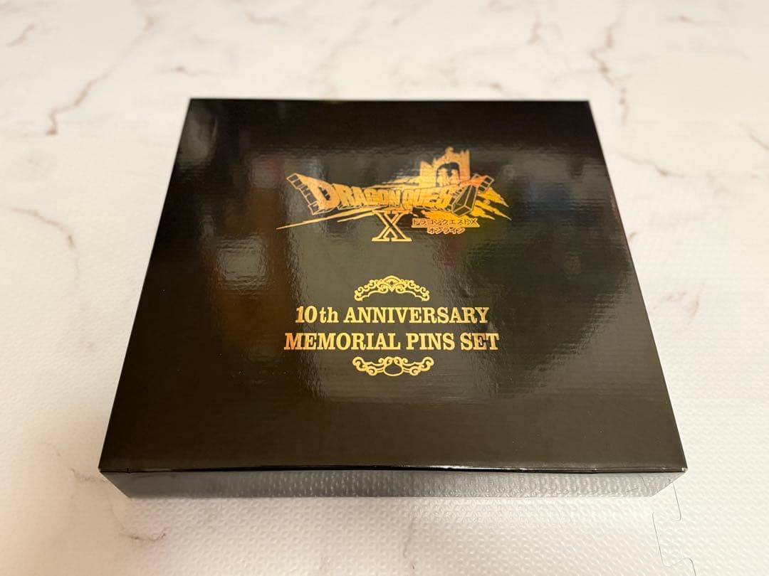 ドラゴンクエストX オンライン 10周年 メモリアルピンズセット
