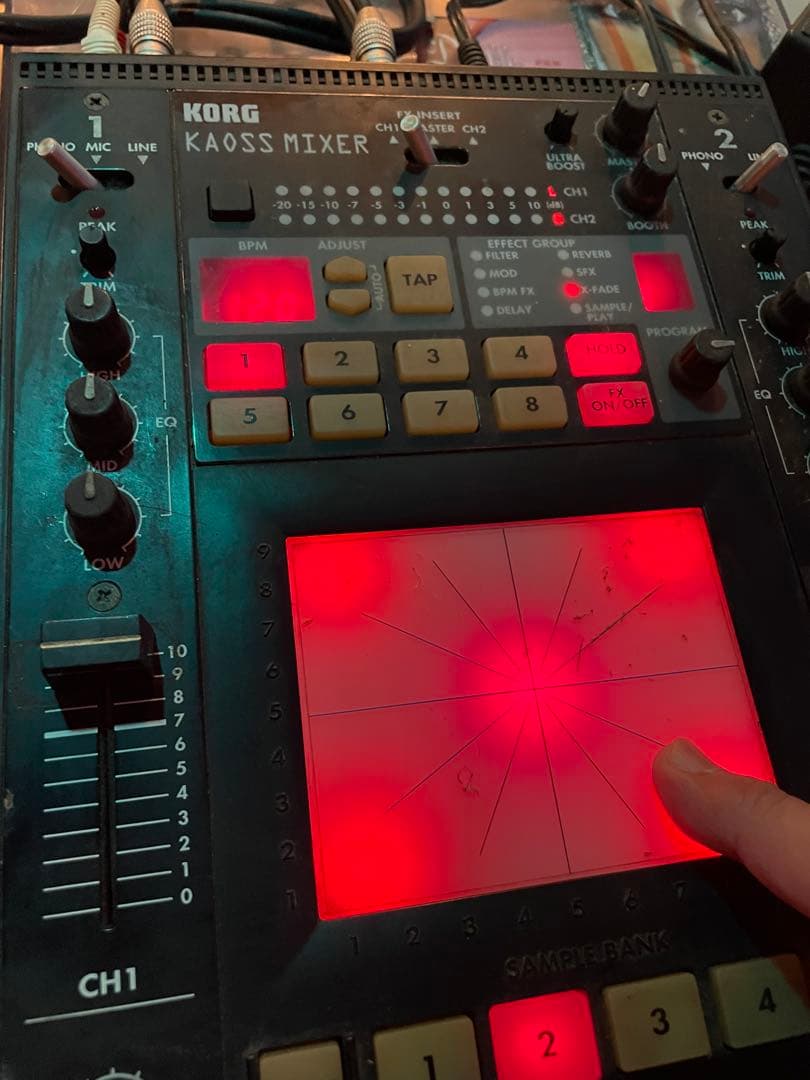 DJ機材 KORG KAOSS MIXER KM-2