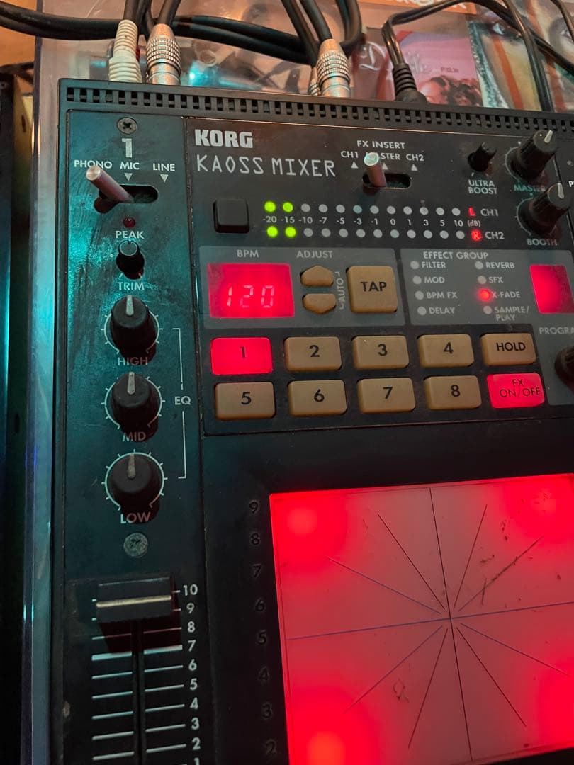 DJ機材 KORG KAOSS MIXER KM-2